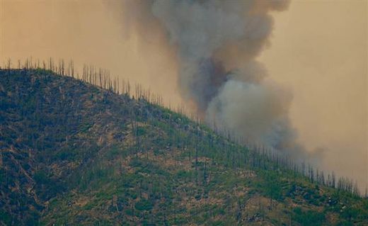 The Las Conchas fire