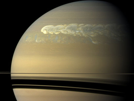 Click to enlarge saturn,storm