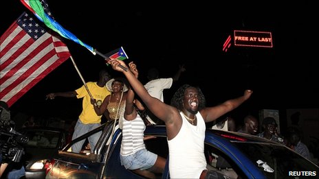 Click to enlarge South Sudan Independence