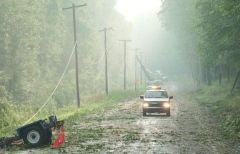 Lake Hauto storm