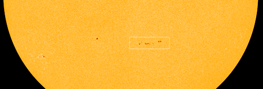 Sunspot Chain