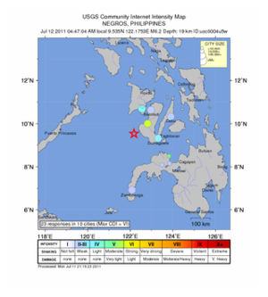 Philippines Quake_110711