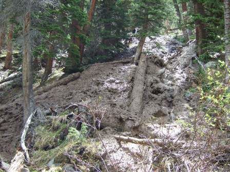 Click to enlarge mudslide in Dillon colorado