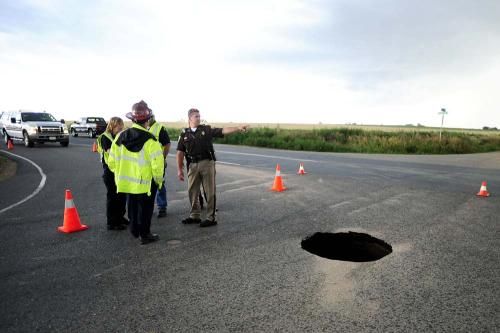 sinkhole Longmont