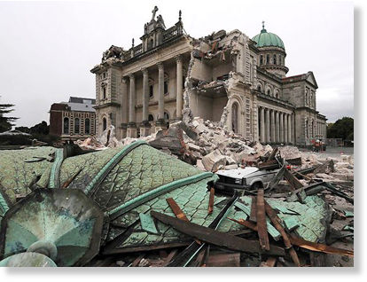 Click to enlarge Christchurch earthquake