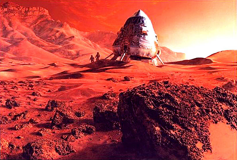 Click to enlarge Mars Colonisation