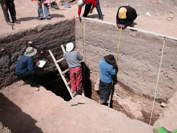 Ancient Peruvian Site