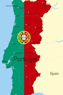 portugal map