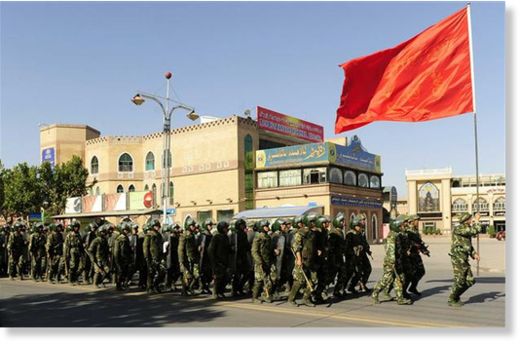 chinese soldiers