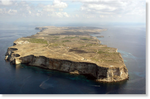 Lampedusa island