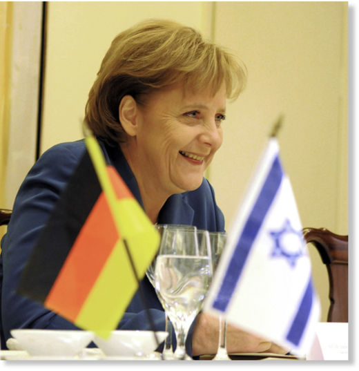 Angela Merkel, Israel, Germany