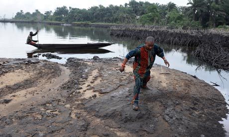 Click to enlarge Nigeria oil spill