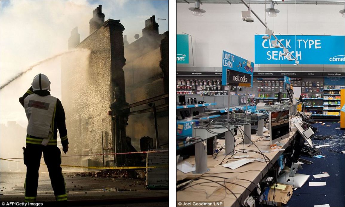 Click to enlarge london riots
