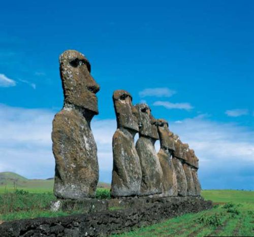 Click to enlarge Easter Island