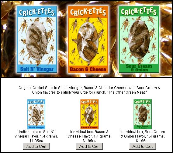 Click to enlarge Bug Food