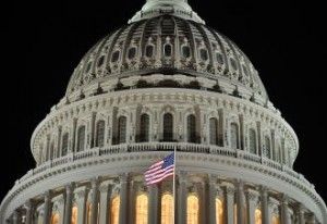 US capitol flag
