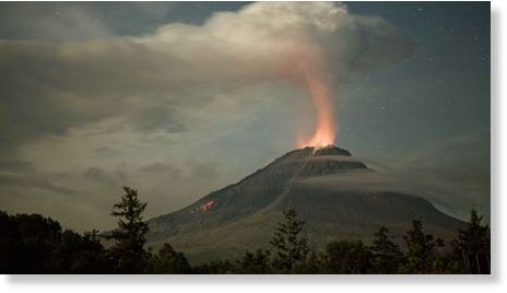 kizimen, volcano