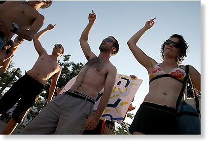 Click to enlarge protest,israel