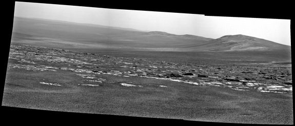 Click to enlarge Mars Endeavour crater
