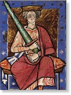 The Saxon king Ethelred the Unready