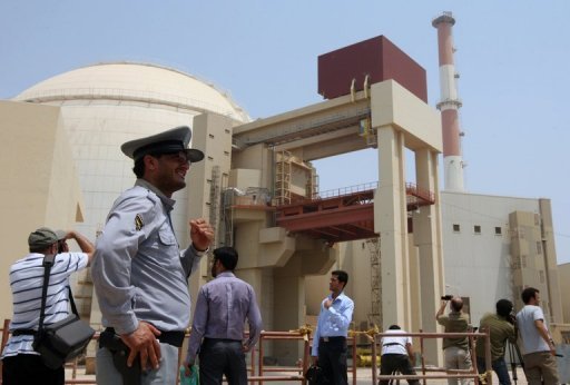 Click to enlarge Bushehr nuclear plant Iran
