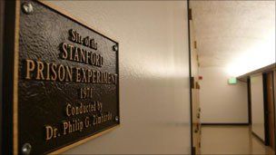 Stanford prison sign