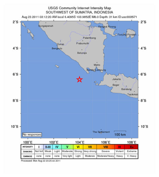 Click to enlarge Indon Quake_220811