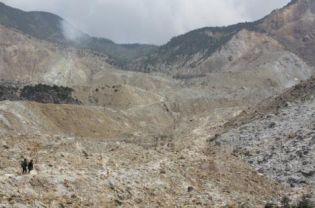 Papandayan volcano