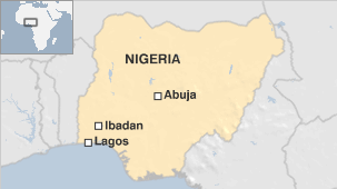 Click to enlarge Nigeria map