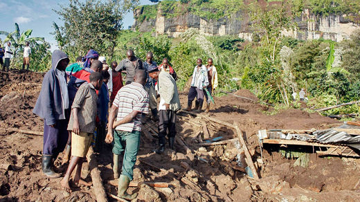 Uganda mudslide