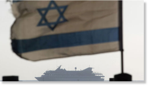 israel flag,flotilla