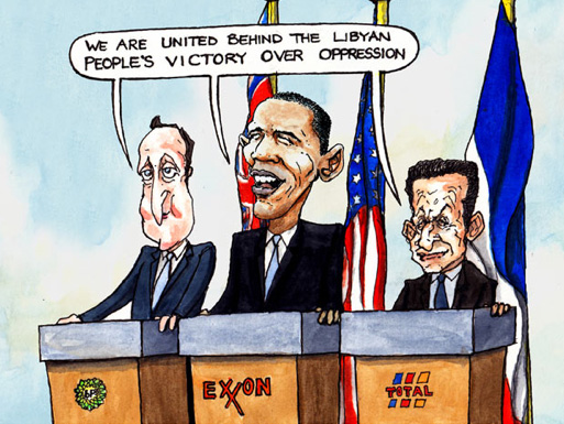 Libya war for oil