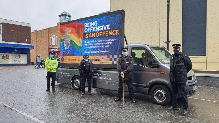 Click to enlarge UK police LGBT