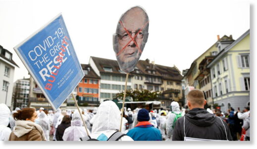 Click to enlarge World Economic Forum founder Klaus Schwab