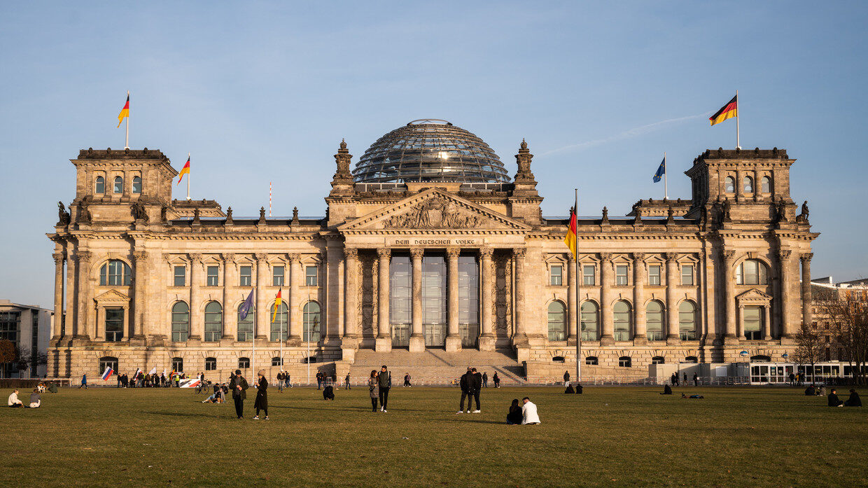 german parliament building