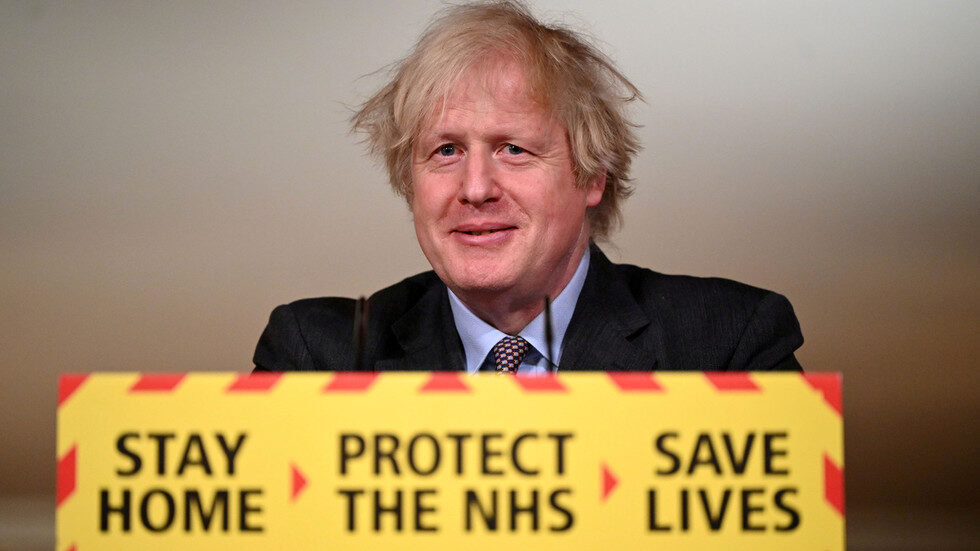 Click to enlarge Prime Minister Boris Johnson