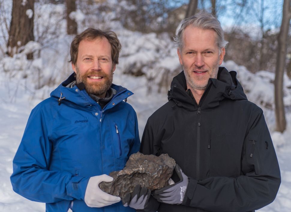 Click to enlarge meteorite