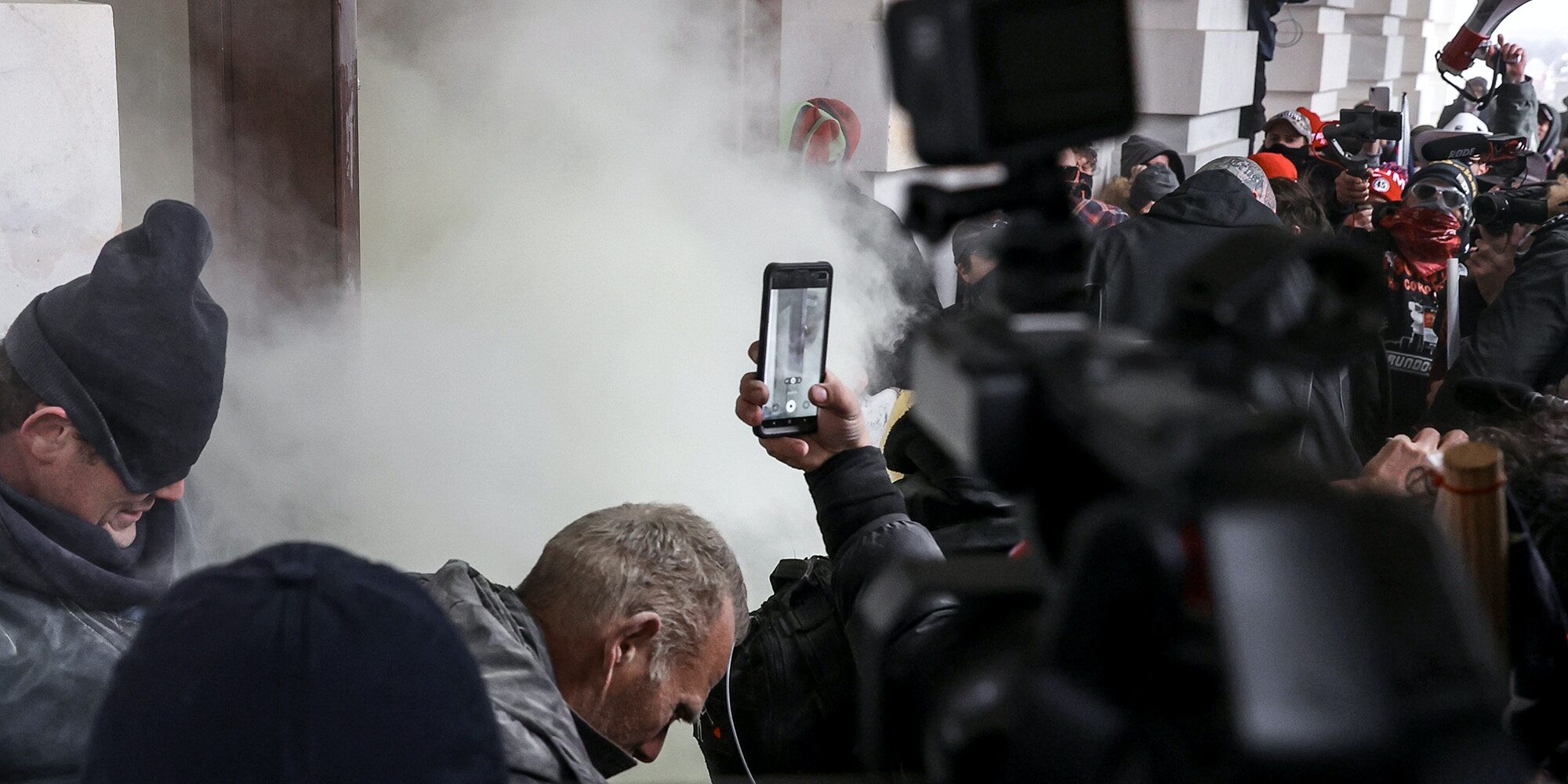 Click to enlarge tear gas