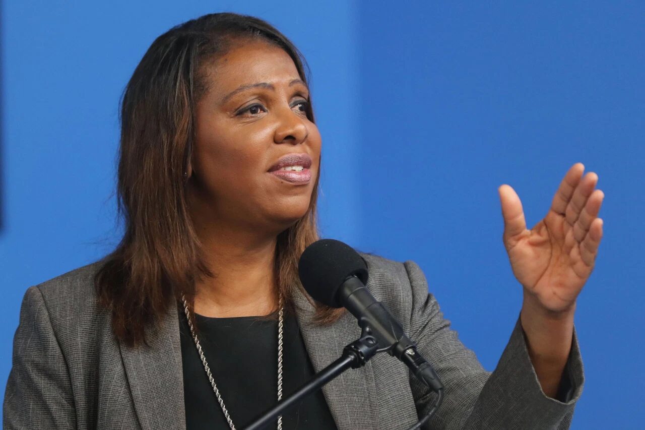 Click to enlarge Attorney General Letitia James