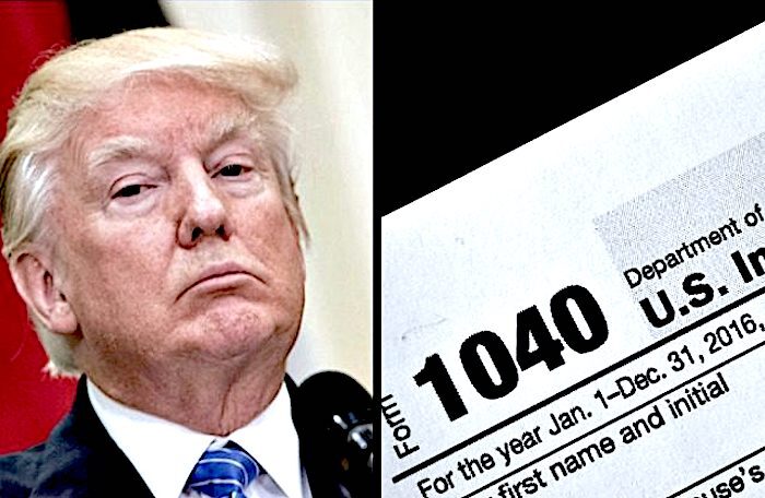 Trump /Tax form