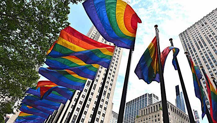 Click to enlarge LGBT flags