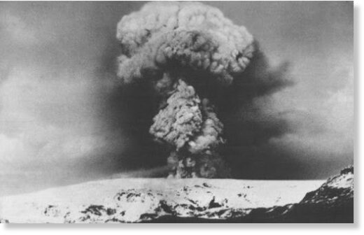 Katla’s 1918 VEI 4 eruption [visitklaustur.is].