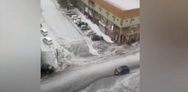 South Africa hail storm
