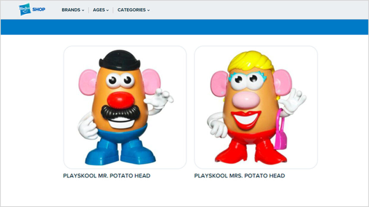mr and mrs potato head
