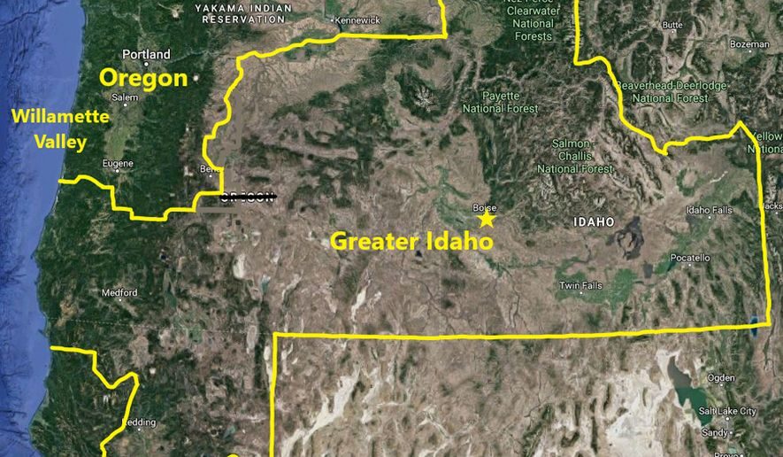 Click to enlarge greater idaho