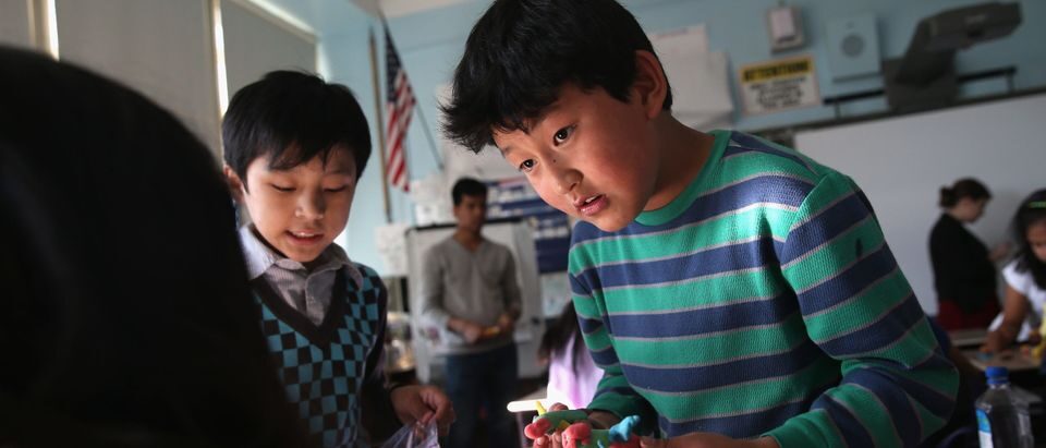 Click to enlarge Asian students in Boston schools