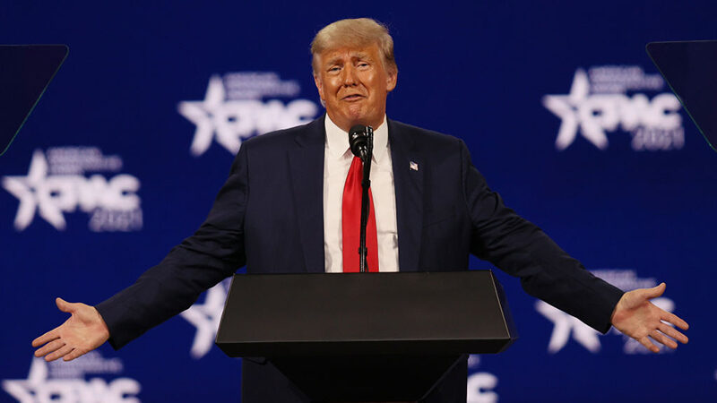 Click to enlarge trump cpac