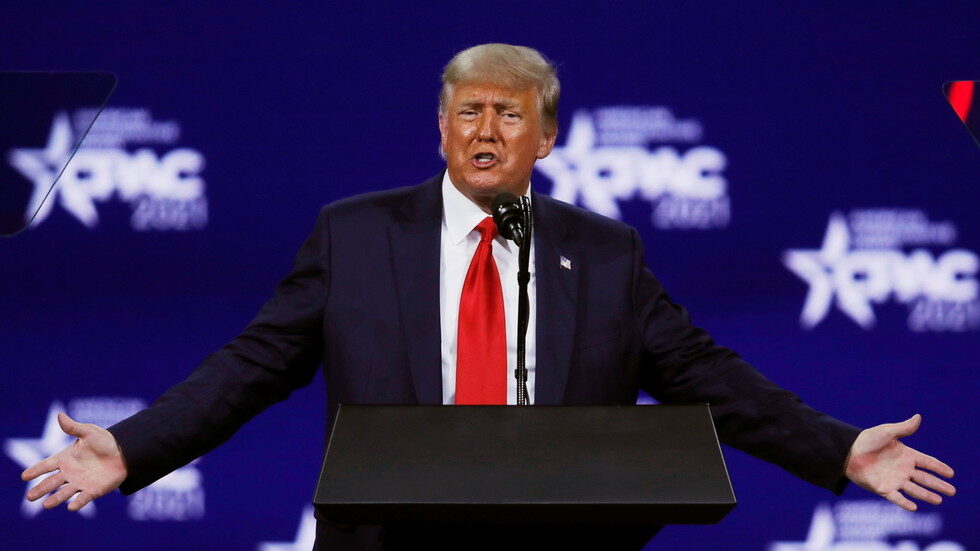 Click to enlarge trump cpac speech