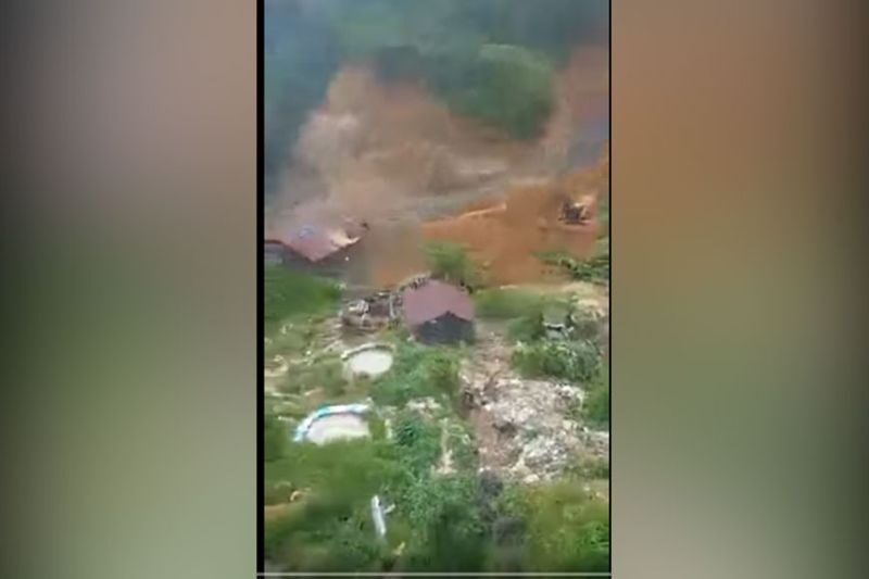 Click to enlarge landslide