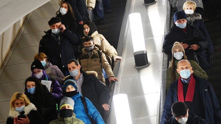 Moscow mask subway
